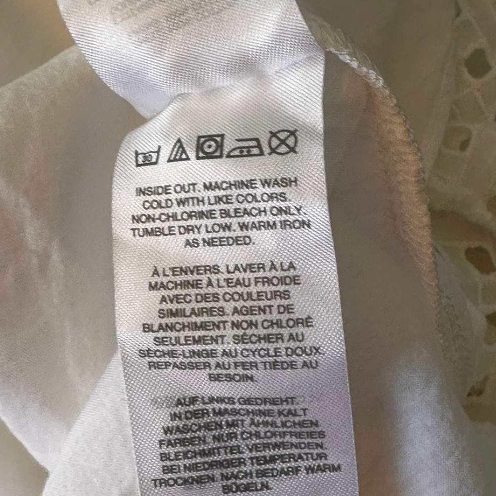 J. Crew NWT Size 14 All Over White Eyelet Lace Midi Dress - Picture 13 of 16